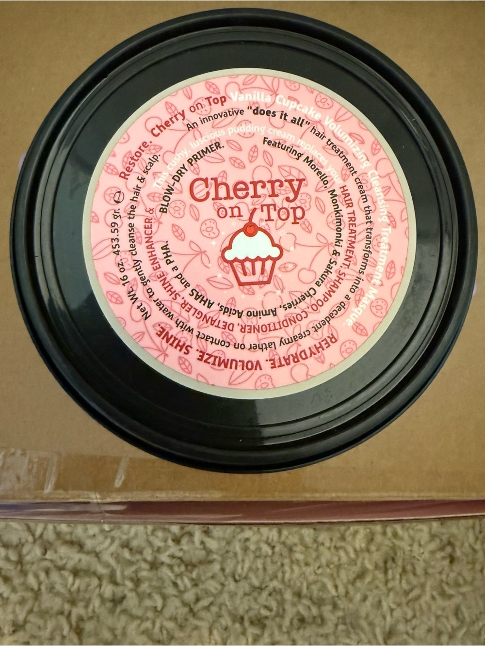 Tweak'd by Nature Cherry on Top Cleansing Hair Treatment Masque - NEW - Picture 2 of 4